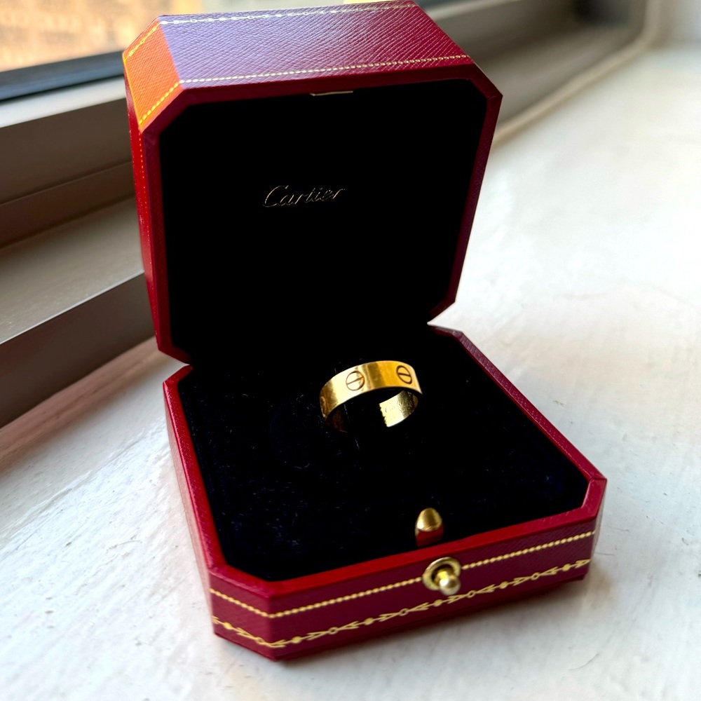 Cartier Ring - Gold Size 53